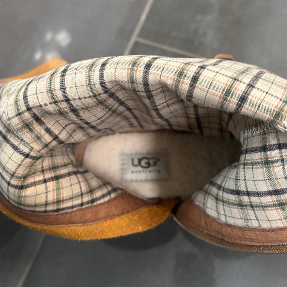 UGG Tan Heeled Boots for Women - Picture 16 of 17